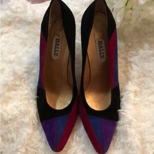 Bally suede pumps - 9
